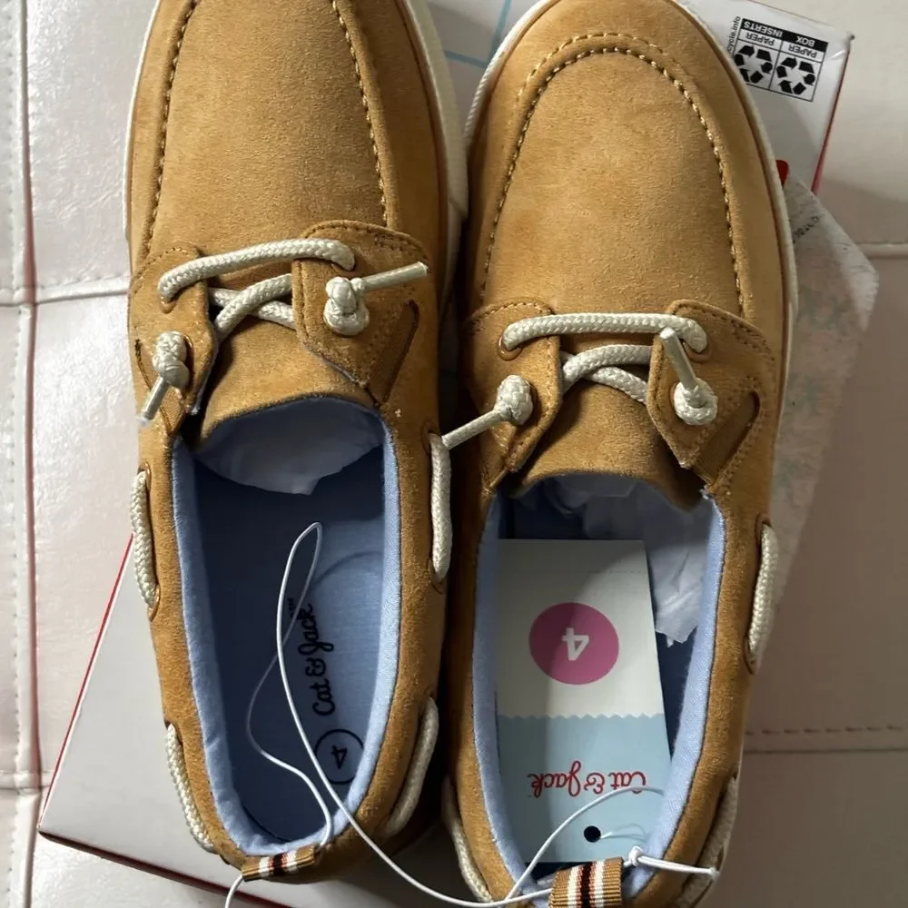 Cat & Jack Tan Boat Shoes for Men